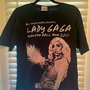 Vintage Lady Gaga Tour T-shirt